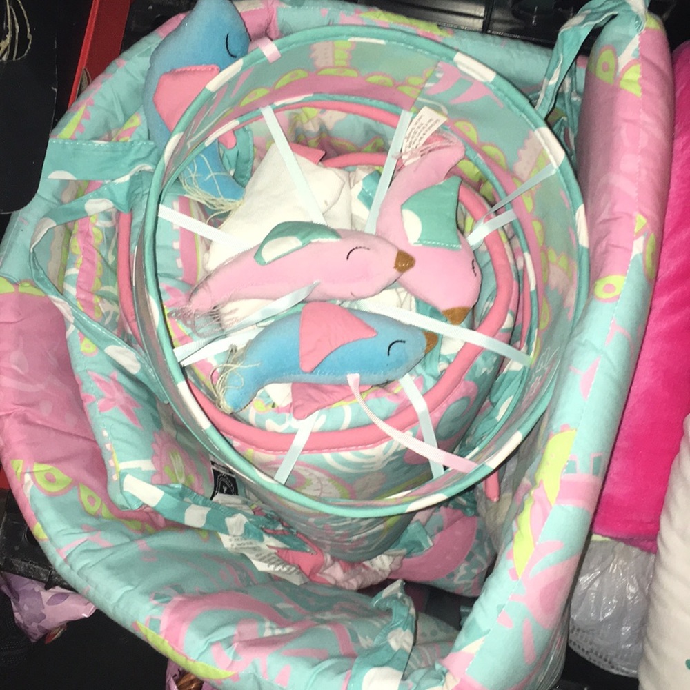 Baby Girl Crib Set